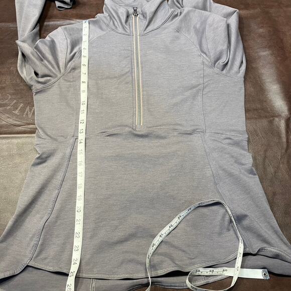 Calia Women's XL Run‎ Long Sleeve 1/4 Zip Pullover Sweatshirt Purple Active - Picture 16 of 16